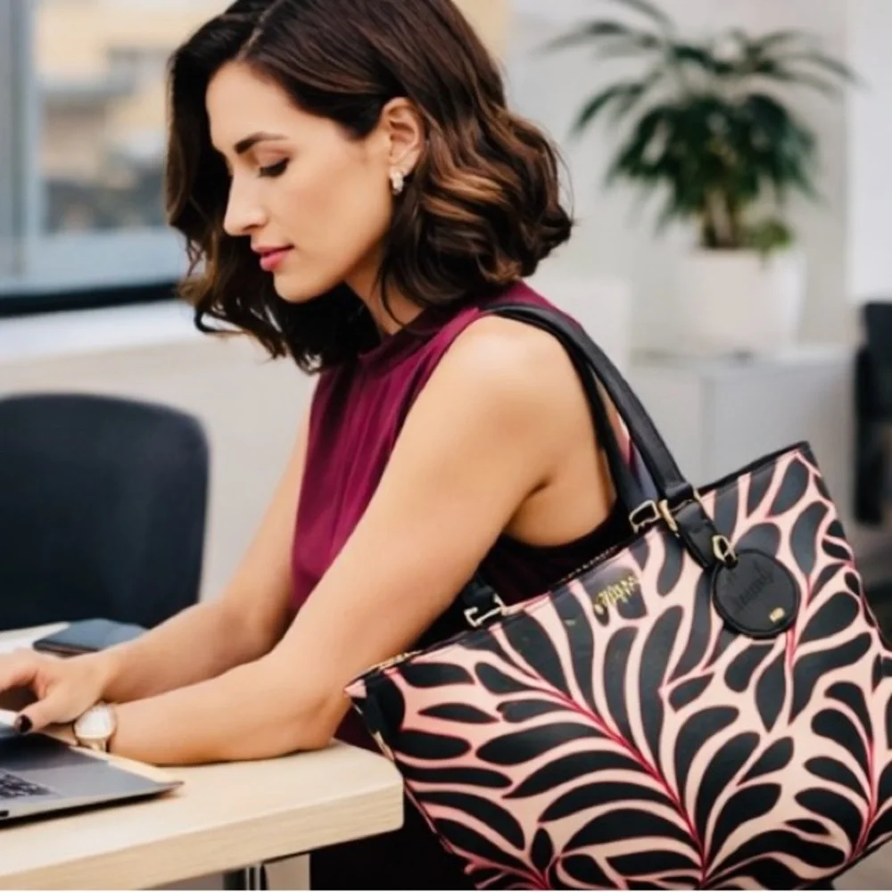 NWOT Kate Spade Cara Tote | Resort Chic Playful Luxury Statement Bag - Picture 3 of 16